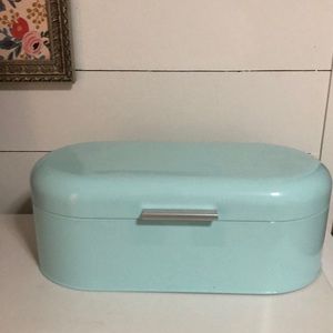 Hobby Lobby mint aqua bread box